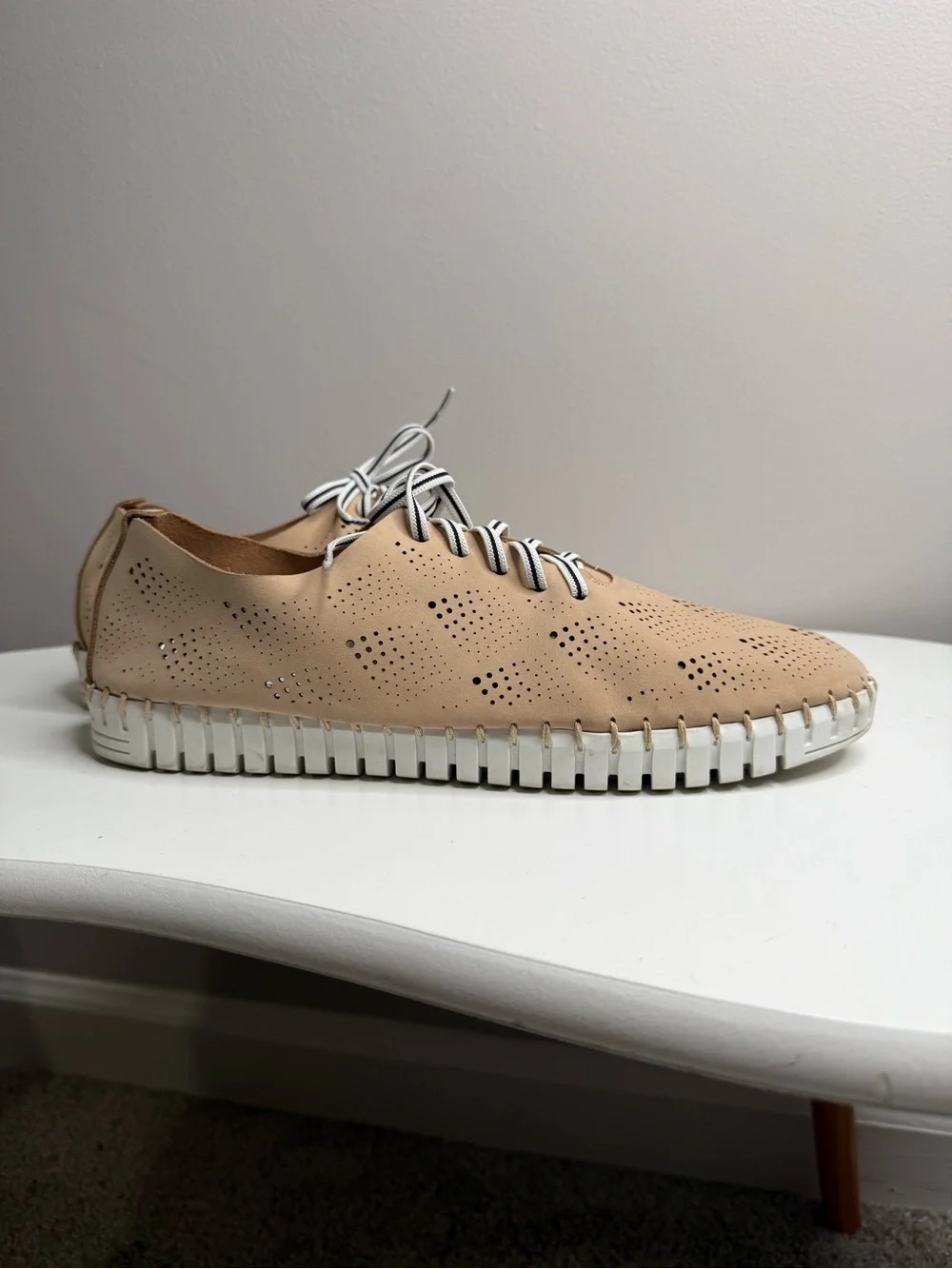 Eric Michael breathable perforated